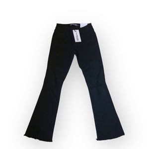 Monkey Ride Mid Rise Premium Black Denim Jeans Size 1/24